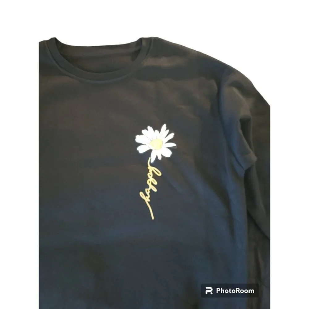 Sweater. Thermal polyester sweater, for women, Color Black, Size L..
